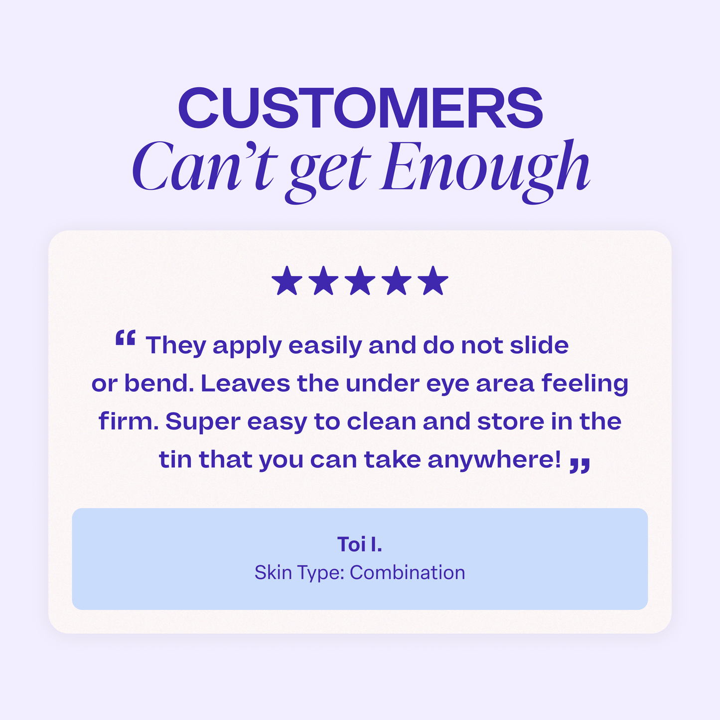 Glow Getter Eye Masks