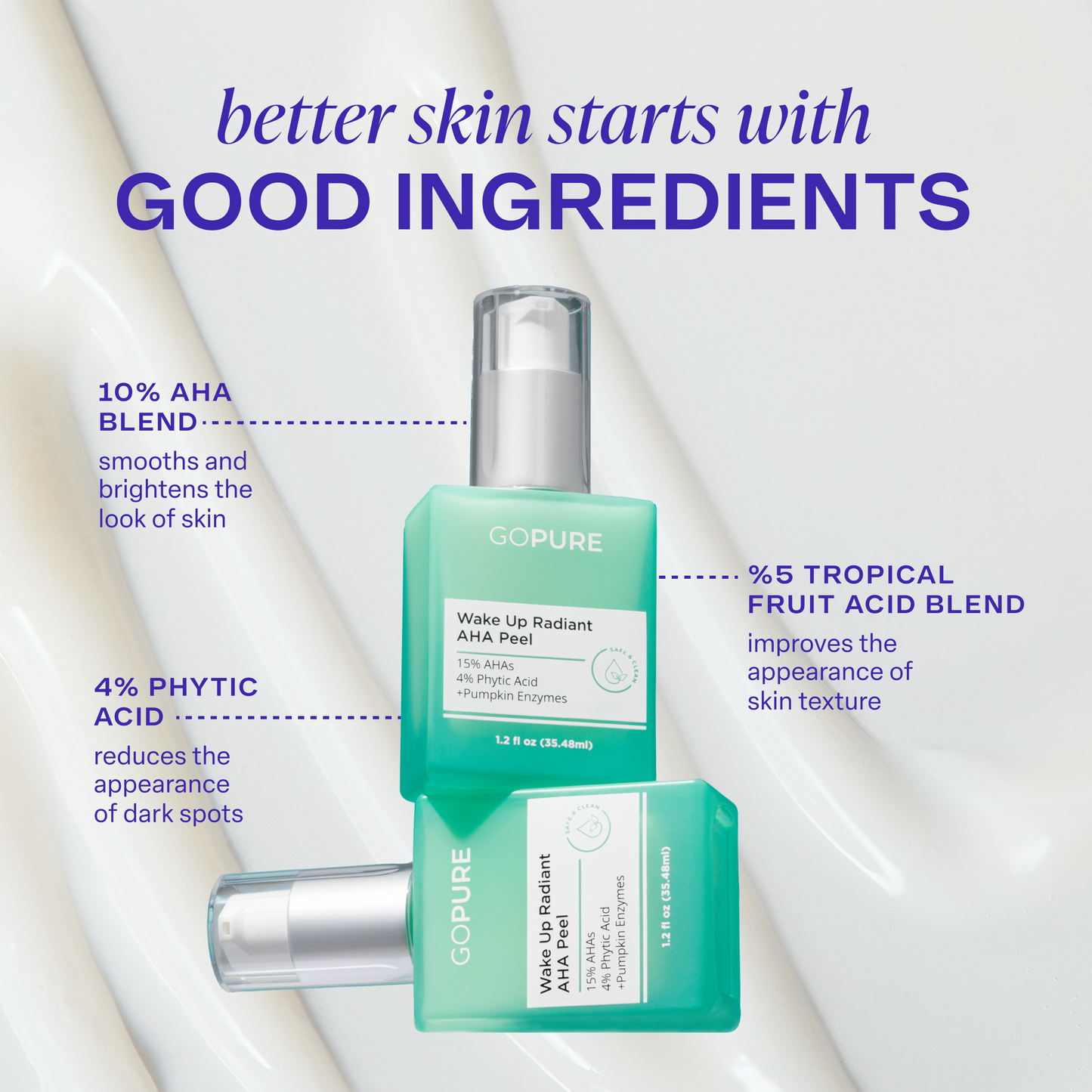 Wake Up Radiant AHA Peel
