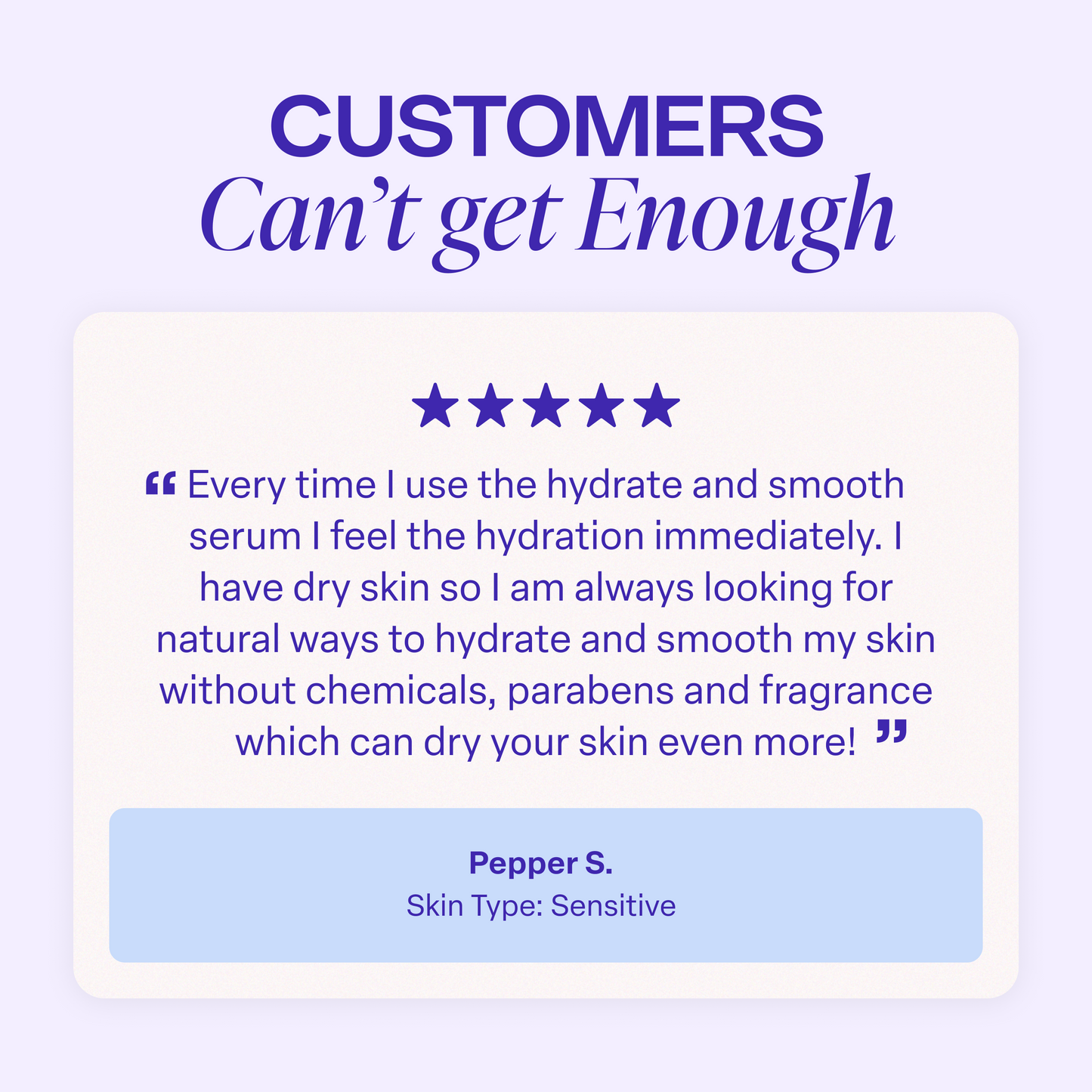 Hydrate & Smooth Serum