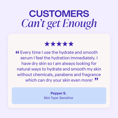 Hydrate & Smooth Serum