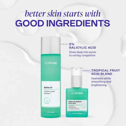 Instant Facial Exfoliation Set