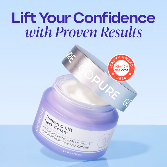 Tighten & Lift Neck Cream - NC41, goPure Beauty, Skin Cream, Anti-Aging Skin Care