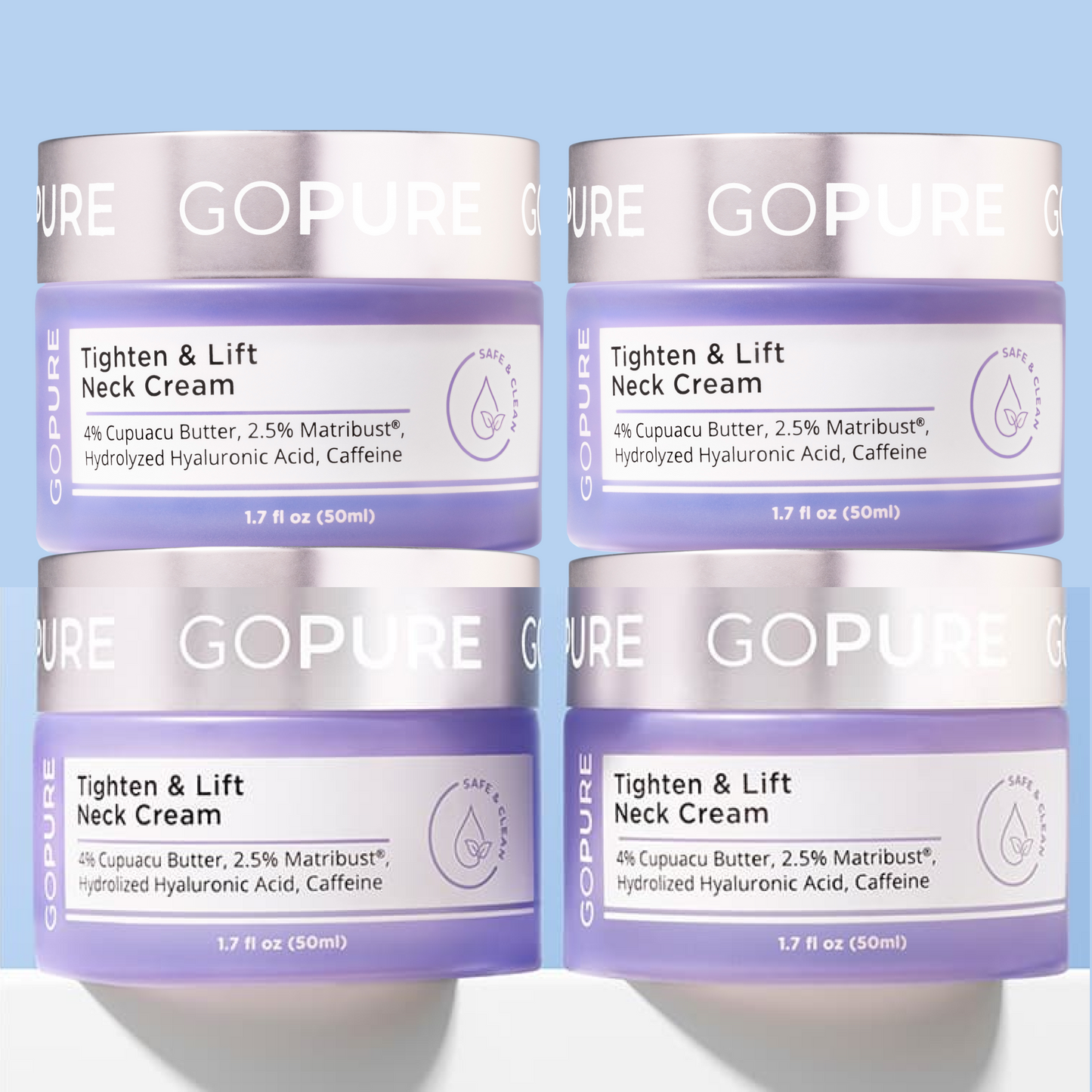Tighten & Lift Neck Cream - 4 Jars