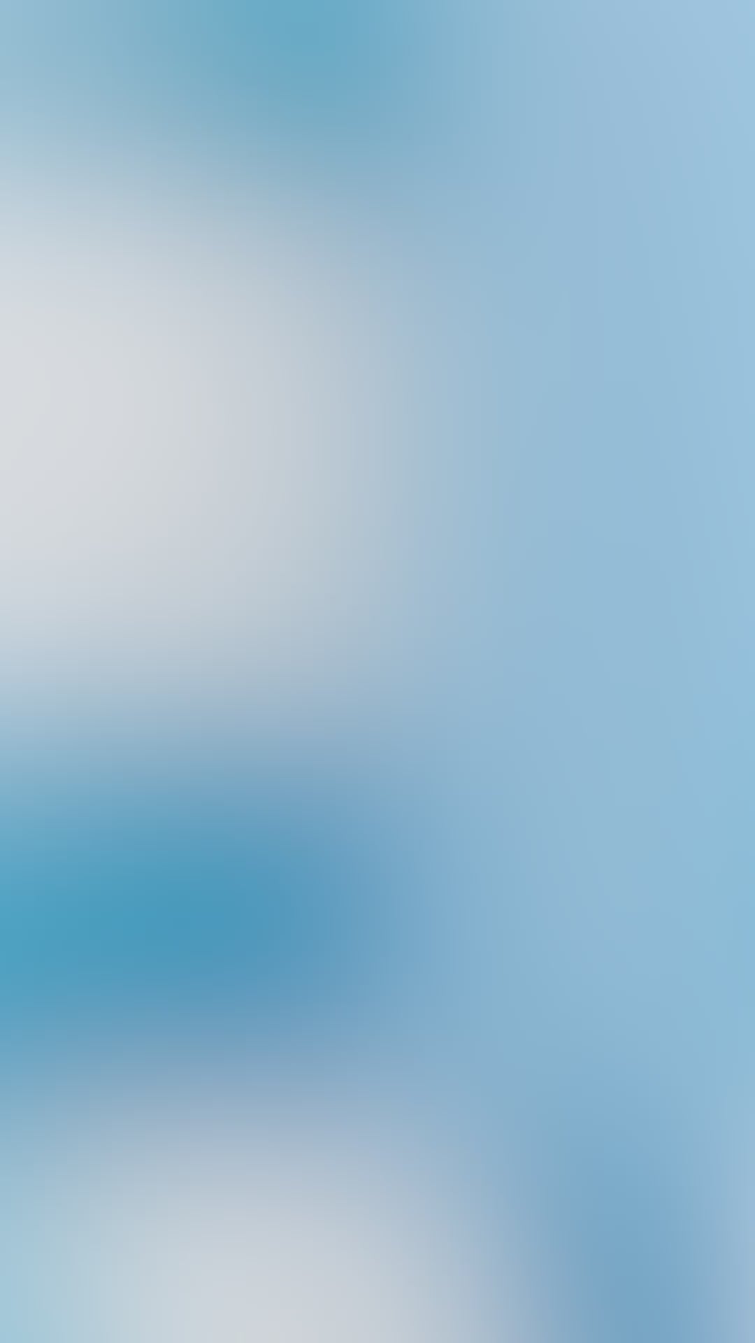 Blurred blue and white background introducing reviews of Dramatically Dewy Serum.